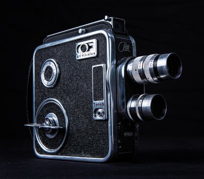 Bolex 8mm TwinLens Movie Camera