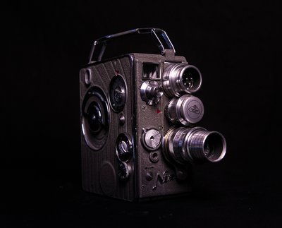 Nizo TripleLens 8mm Movie Camera