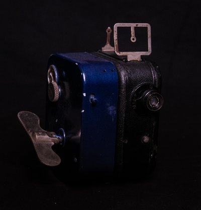 Pathe Blue Movie Camera