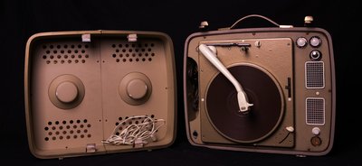 Suitcase-Type Record Player