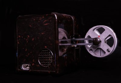 8mm Projector (Marble Pattern Case)
